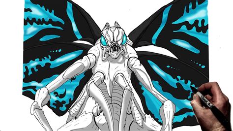 how to draw mothra 2019.